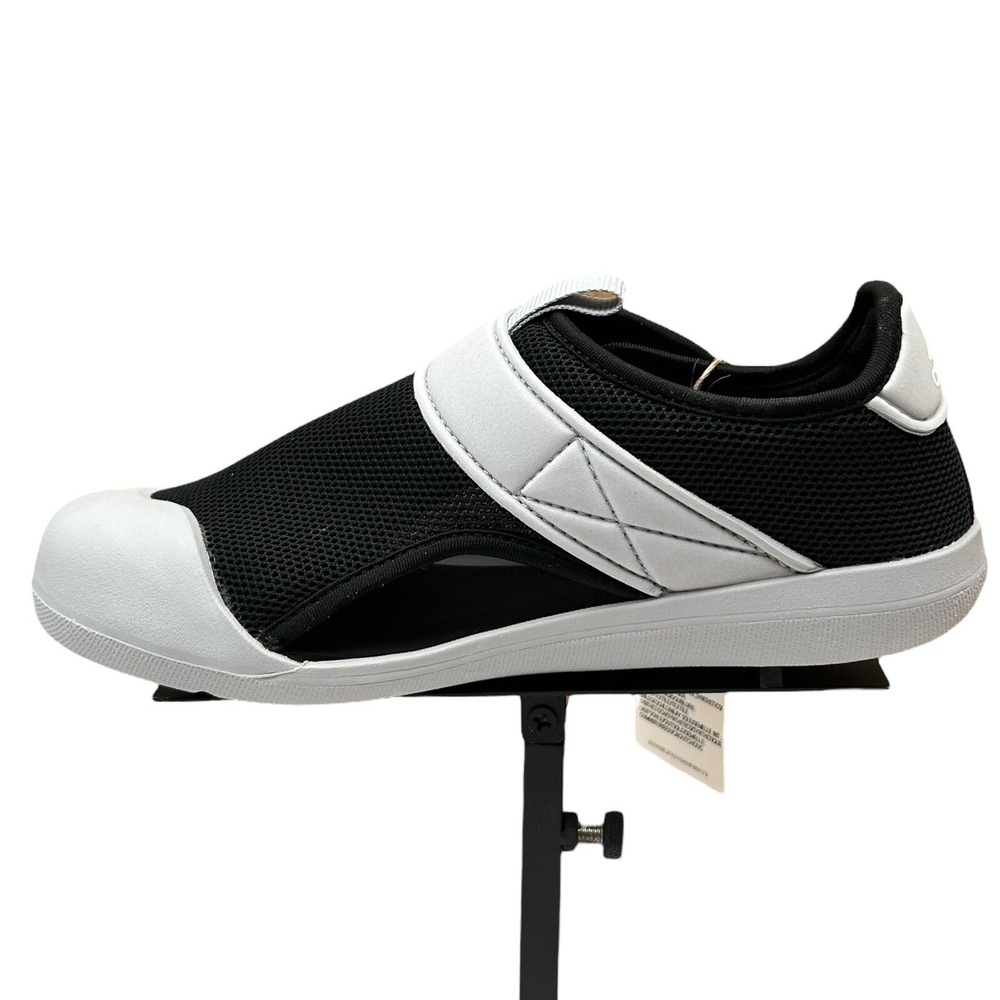 Adidas‎ Youth Boys Sporty Sandal Sz 2 Black-Gray Slip-on Closed Toe Water Shoes - Picture 5 of 9
